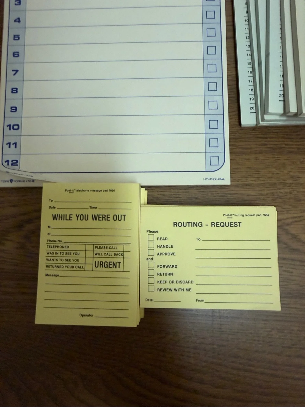 31-Piece Sticky Note & Memo Pad Lot – Today / To Do / Office Notes